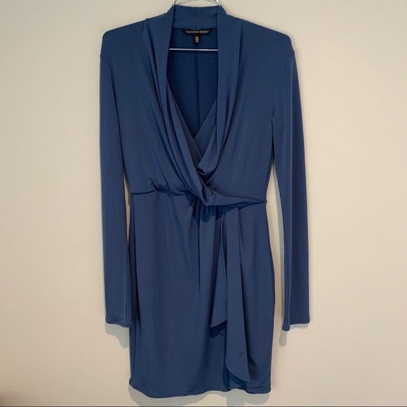 Blue Victoria’s Secret vneck dress - Picture 1 of 8